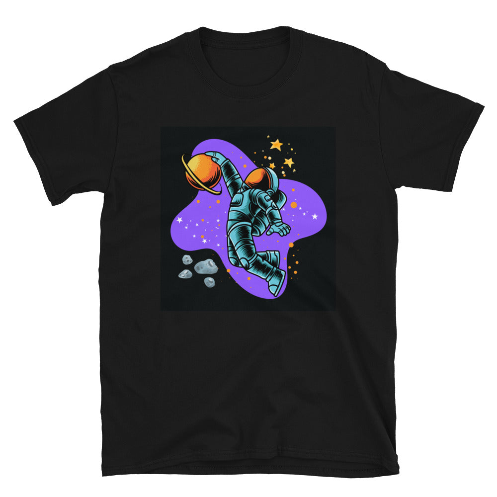 Astronaut dunk SOFT Short-Sleeve Unisex T-Shirt