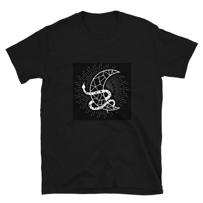 Celestial moon snake SOFT Short-Sleeve Unisex T-Shirt