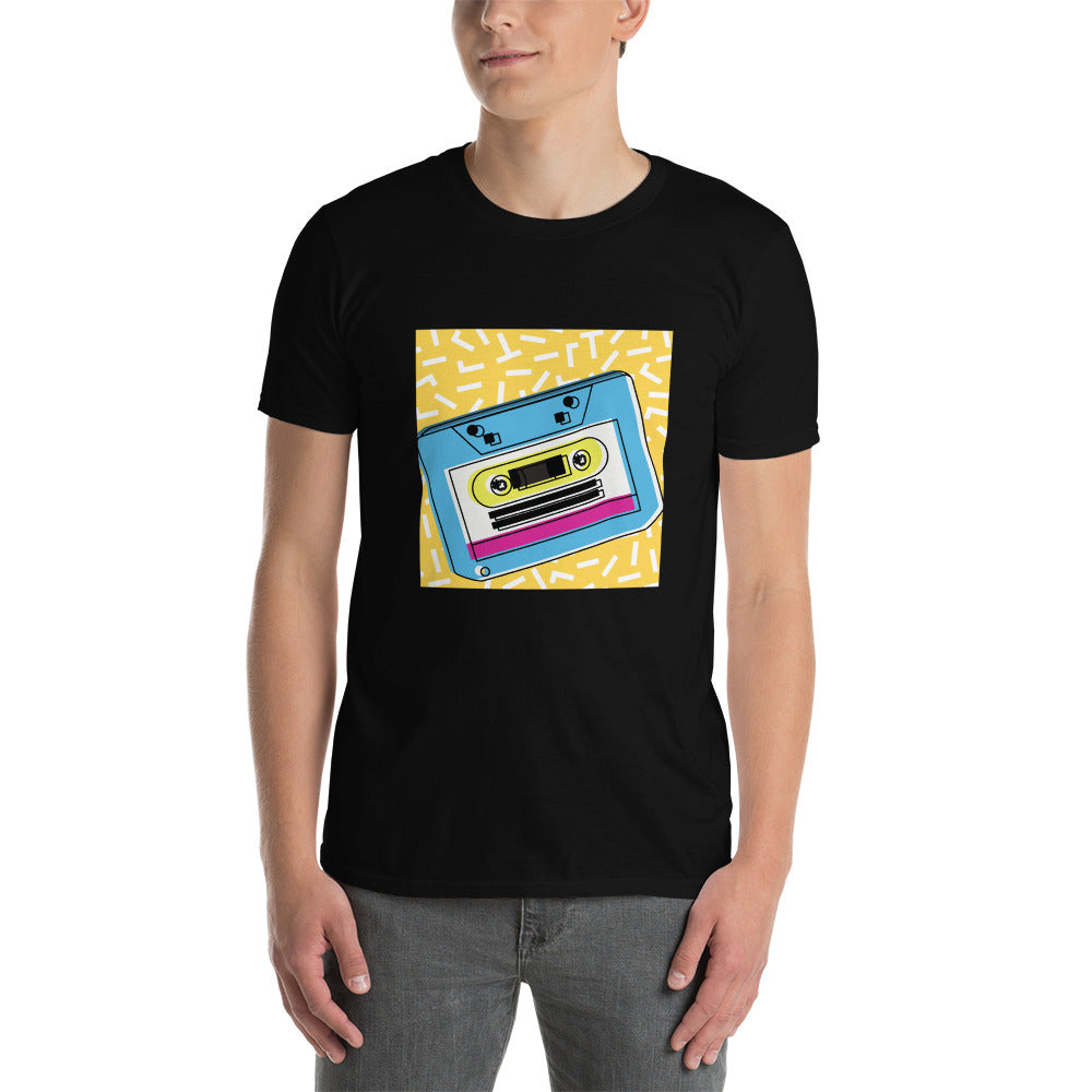 90's style cassette tape Short-Sleeve SOFT Unisex T-Shirt