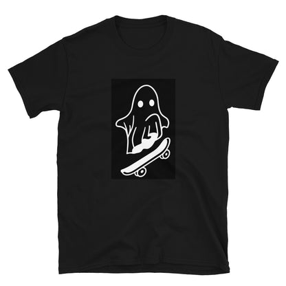 Skateboard Ghost Short-Sleeve SOFT Unisex T-Shirt