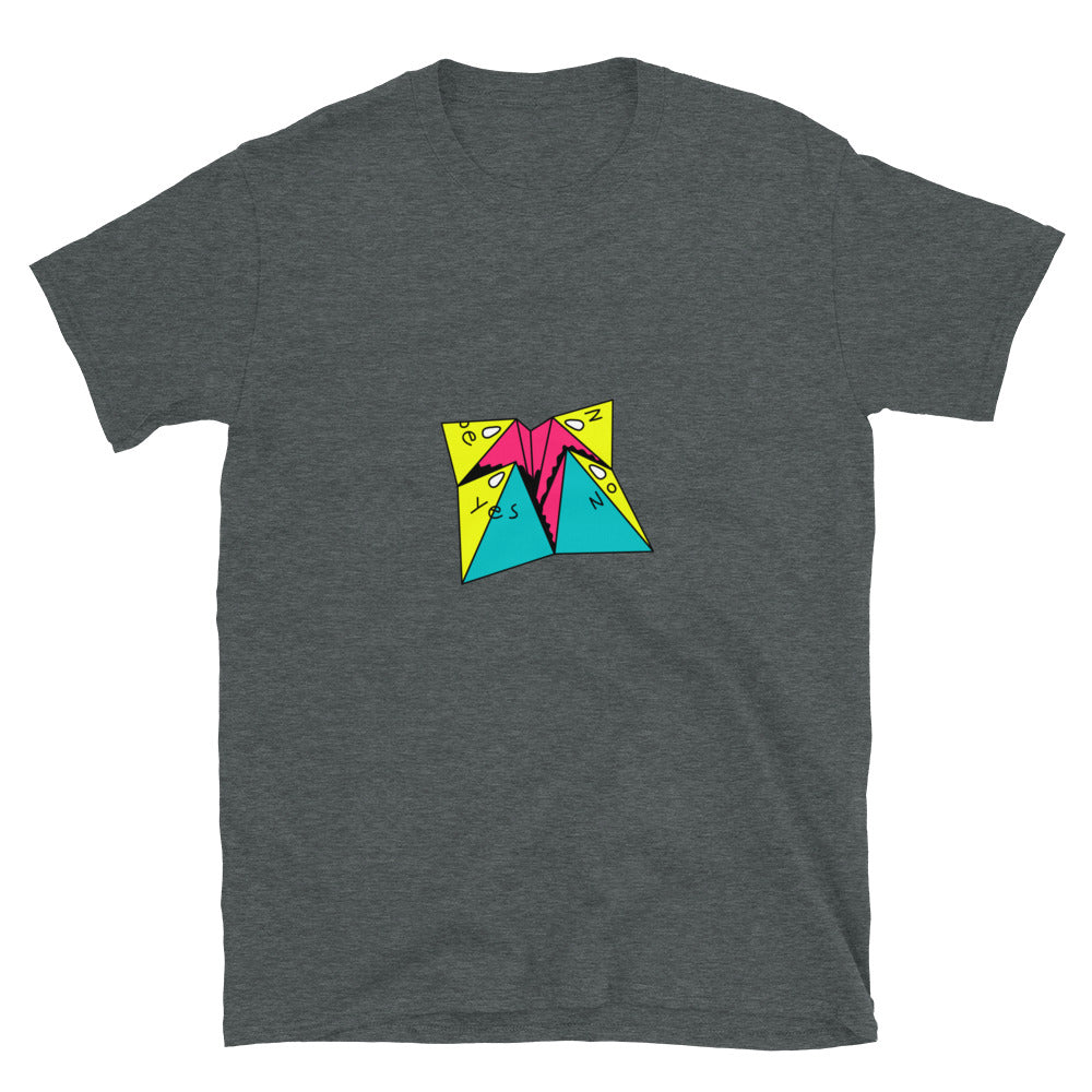 90's paper fortune teller SOFT Short-Sleeve Unisex T-Shirt