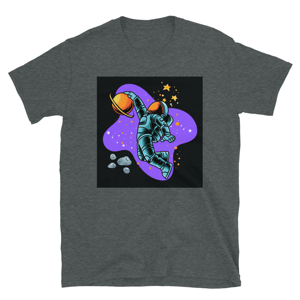 Astronaut dunk SOFT Short-Sleeve Unisex T-Shirt