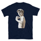 Close up Michelangelo Statue of David sculpture Short-Sleeve SOFT Unisex T-Shirt