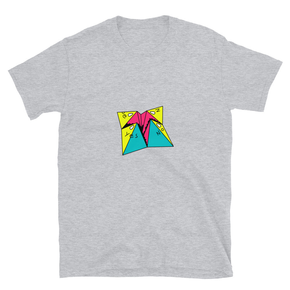 90's paper fortune teller SOFT Short-Sleeve Unisex T-Shirt