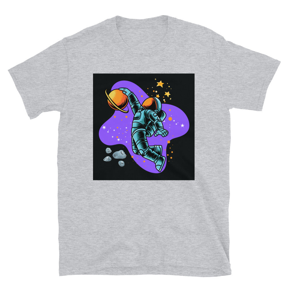 Astronaut dunk SOFT Short-Sleeve Unisex T-Shirt