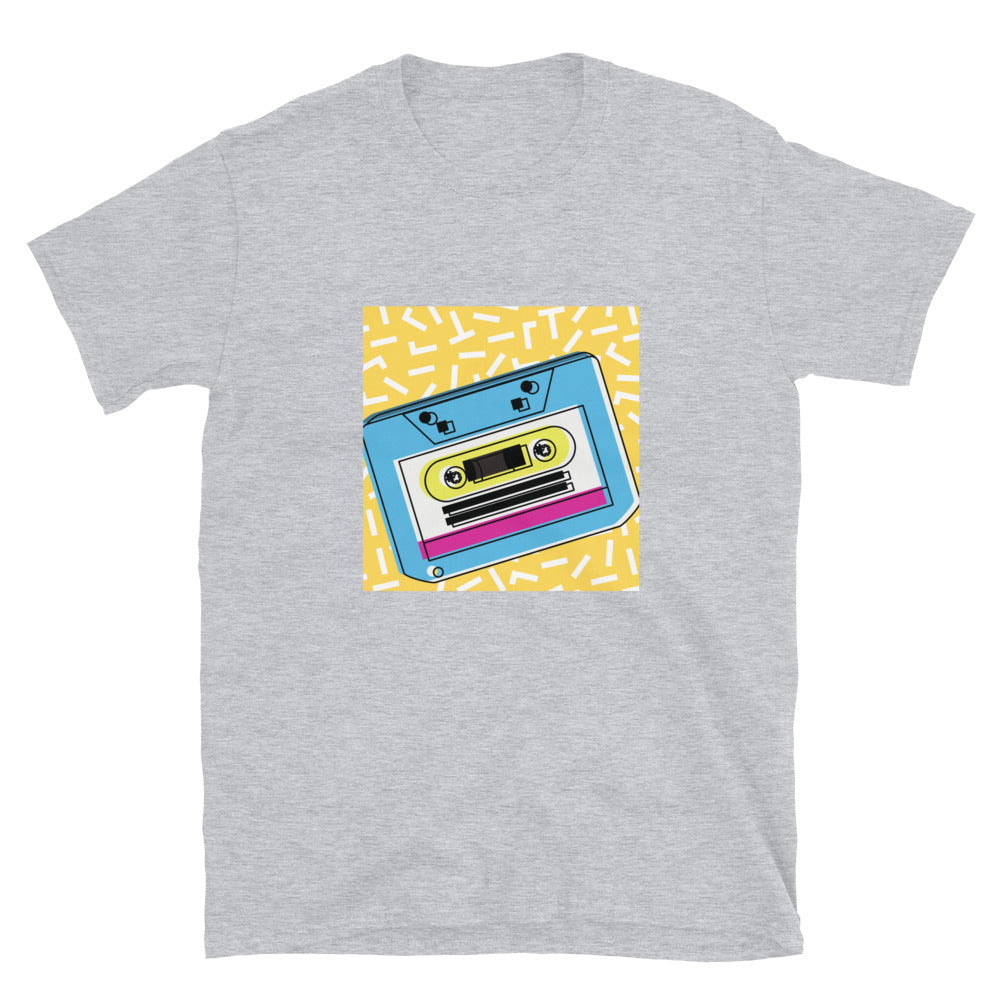 90's style cassette tape Short-Sleeve SOFT Unisex T-Shirt