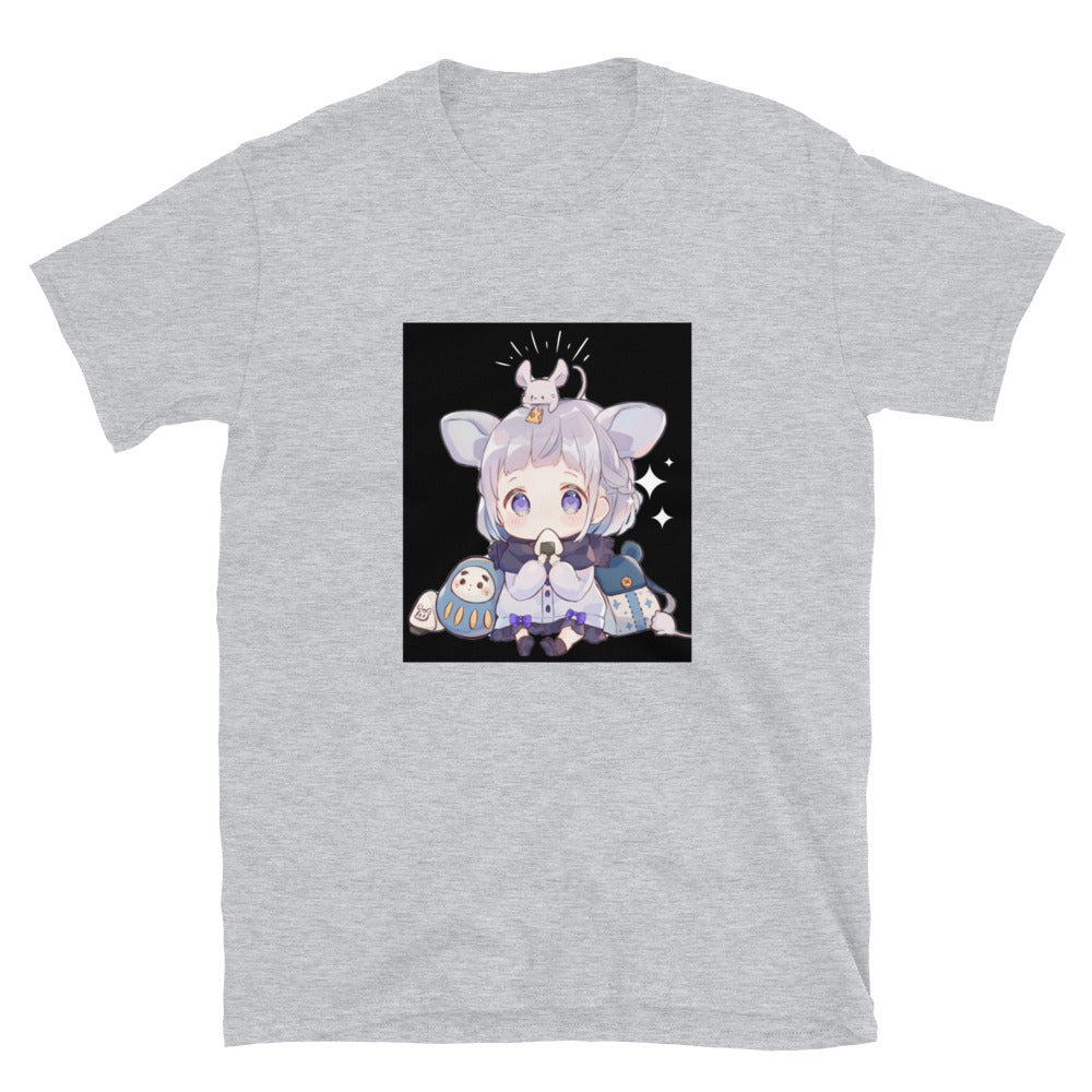 Cute anime girl Short-Sleeve SOFT Unisex T-Shirt