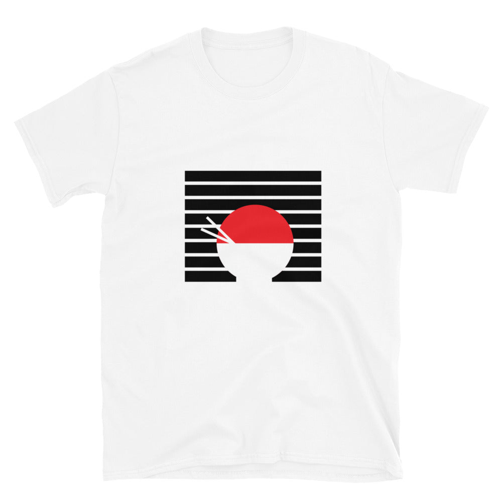 Ramen Bowl Flag Short-Sleeve SOFT Unisex T-Shirt