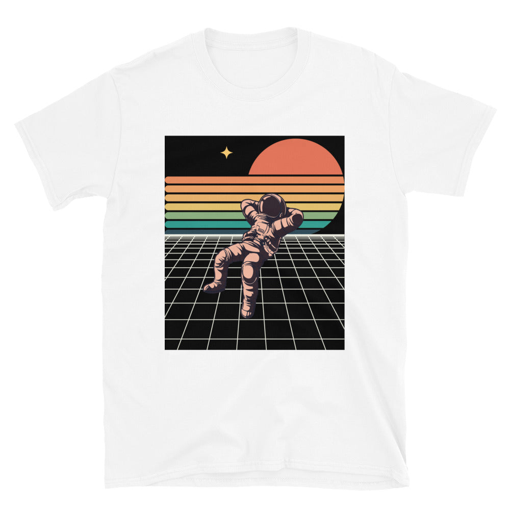 Astronaut grid SOFT Short-Sleeve Unisex T-Shirt