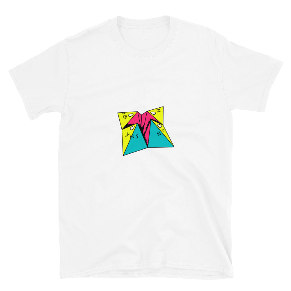 90's paper fortune teller SOFT Short-Sleeve Unisex T-Shirt