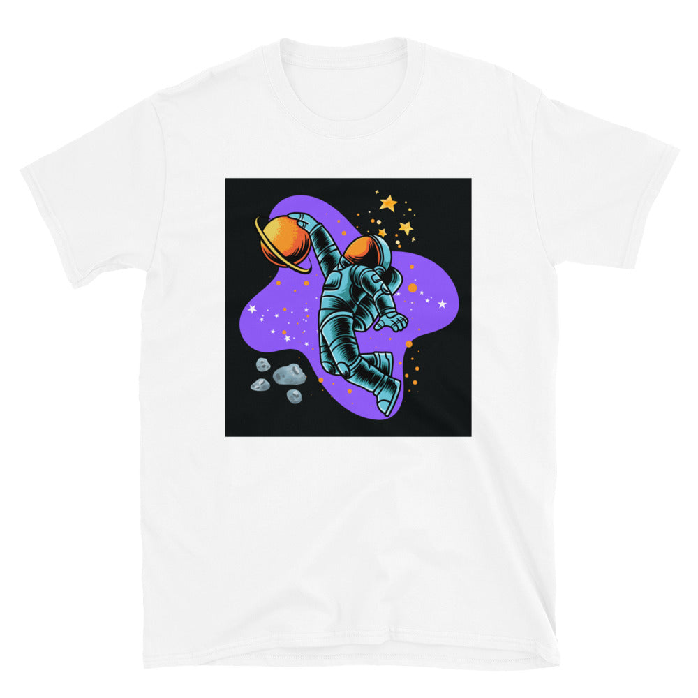 Astronaut dunk SOFT Short-Sleeve Unisex T-Shirt