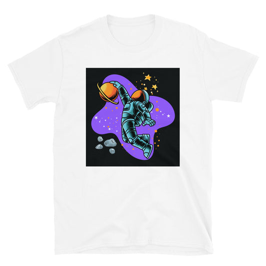 Astronaut dunk SOFT Short-Sleeve Unisex T-Shirt