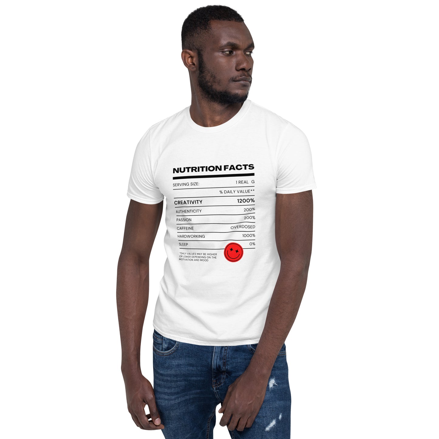 Nutrition facts Short-Sleeve Unisex T-Shirt