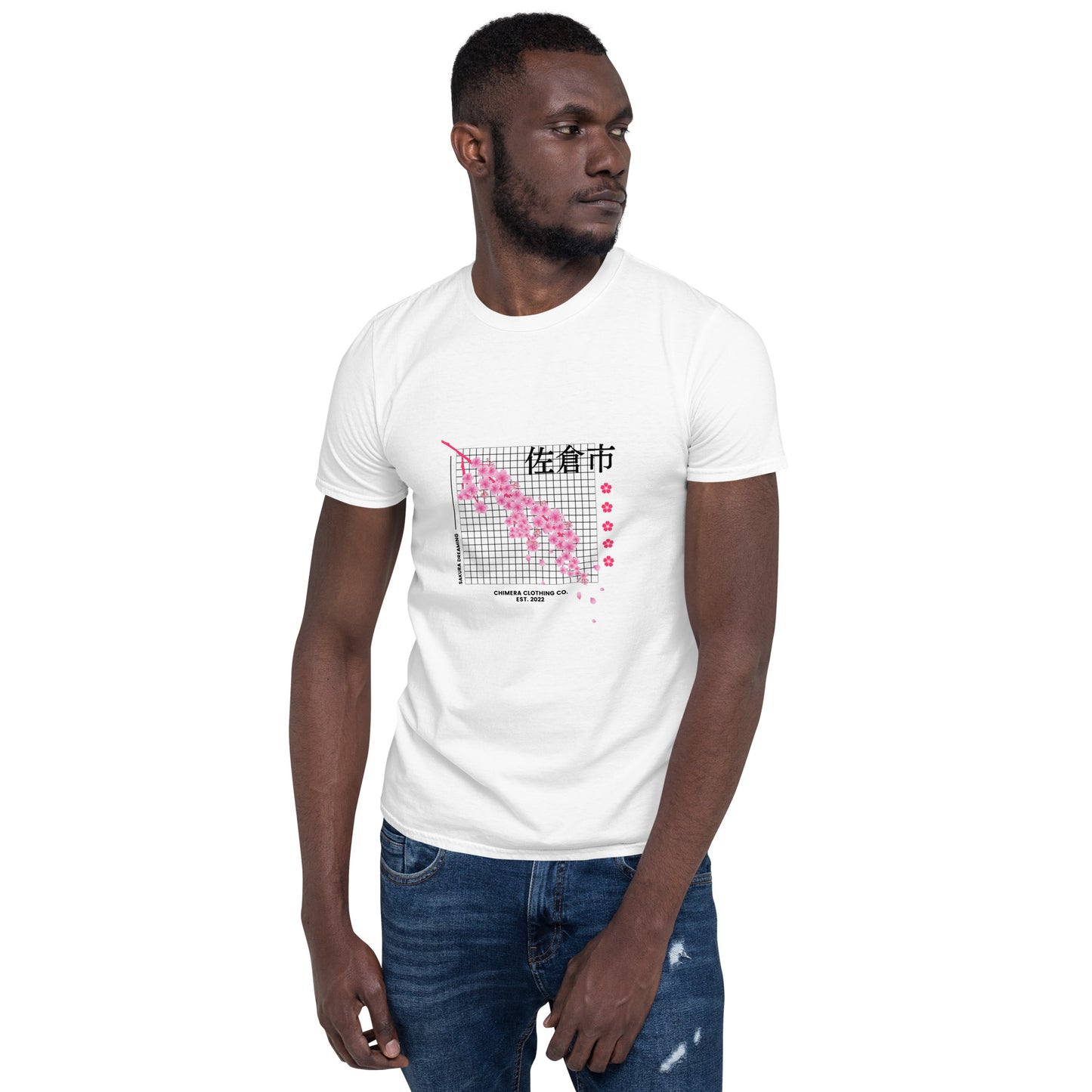 Sakura Cherry Blossom Short-Sleeve Unisex T-Shirt