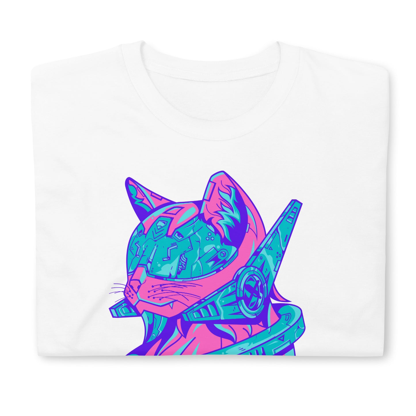 LIMITED EDITION Cyborg Cat SOFT Short-Sleeve Unisex T-Shirt