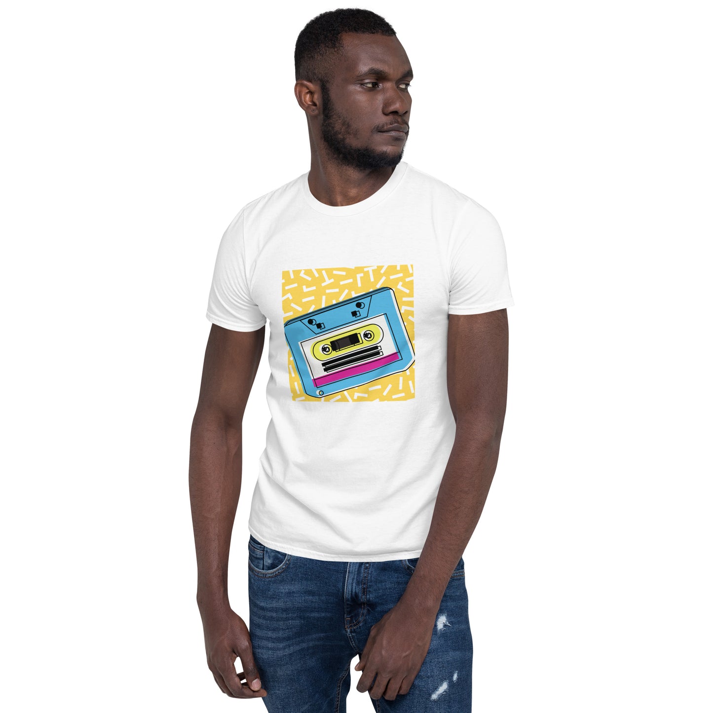 90's style cassette tape Short-Sleeve SOFT Unisex T-Shirt