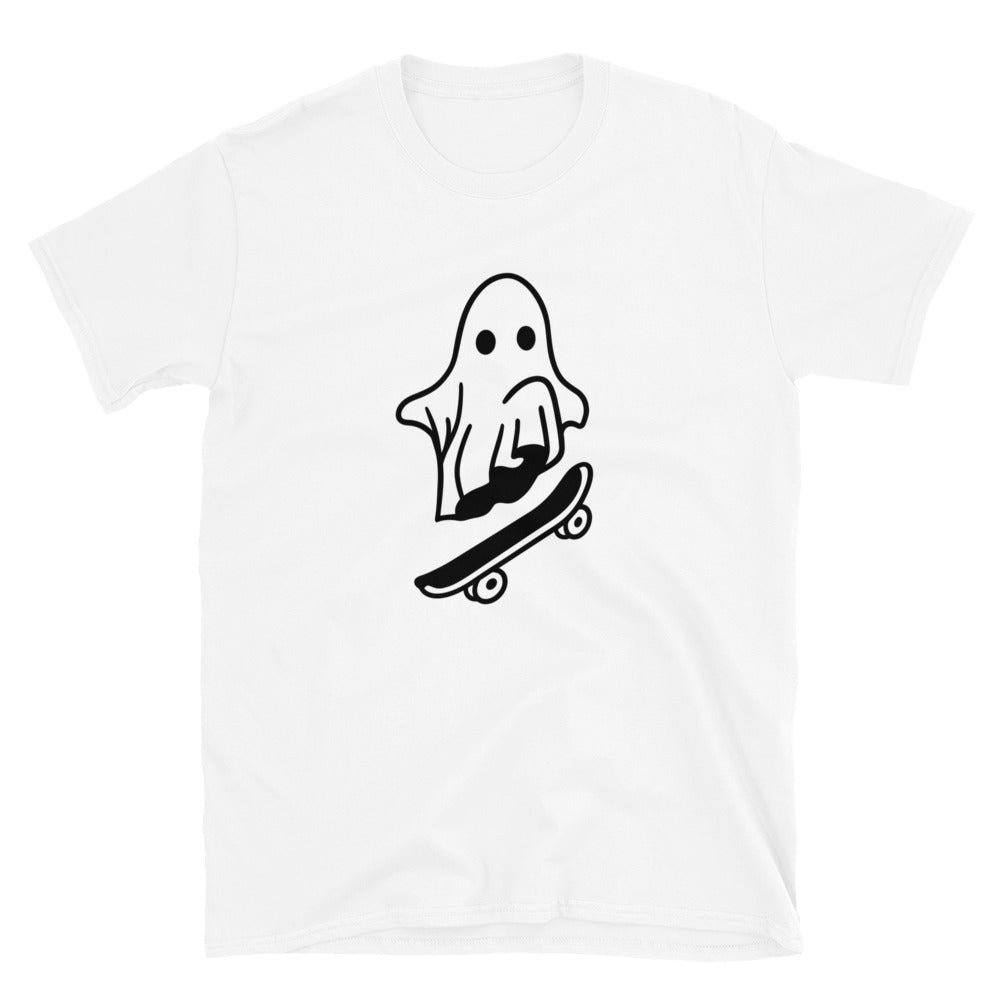 Skateboard Ghost Unisex SOFT T-Shirt