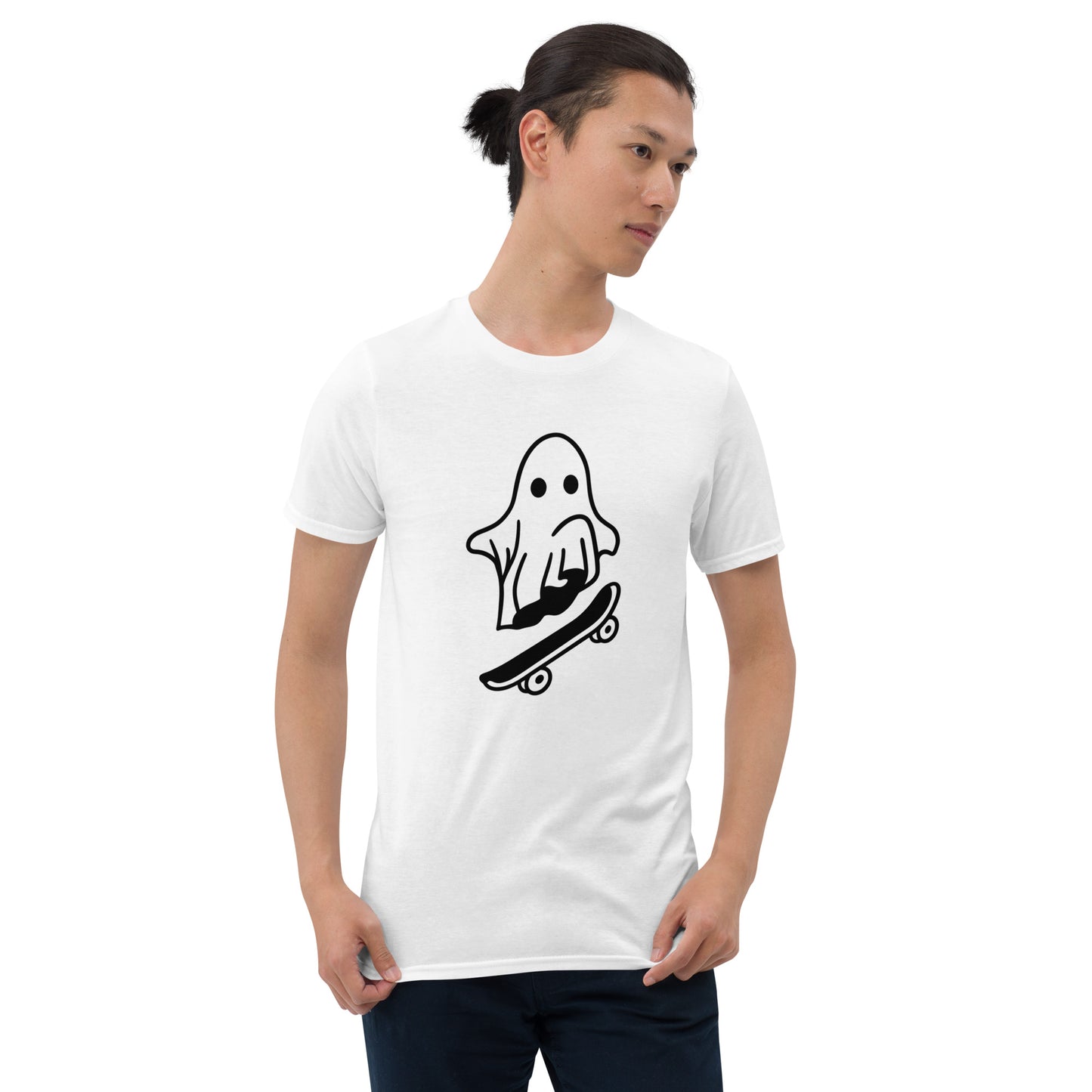 Skateboard Ghost Unisex SOFT T-Shirt