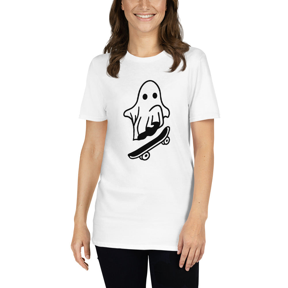 Skateboard Ghost Unisex SOFT T-Shirt