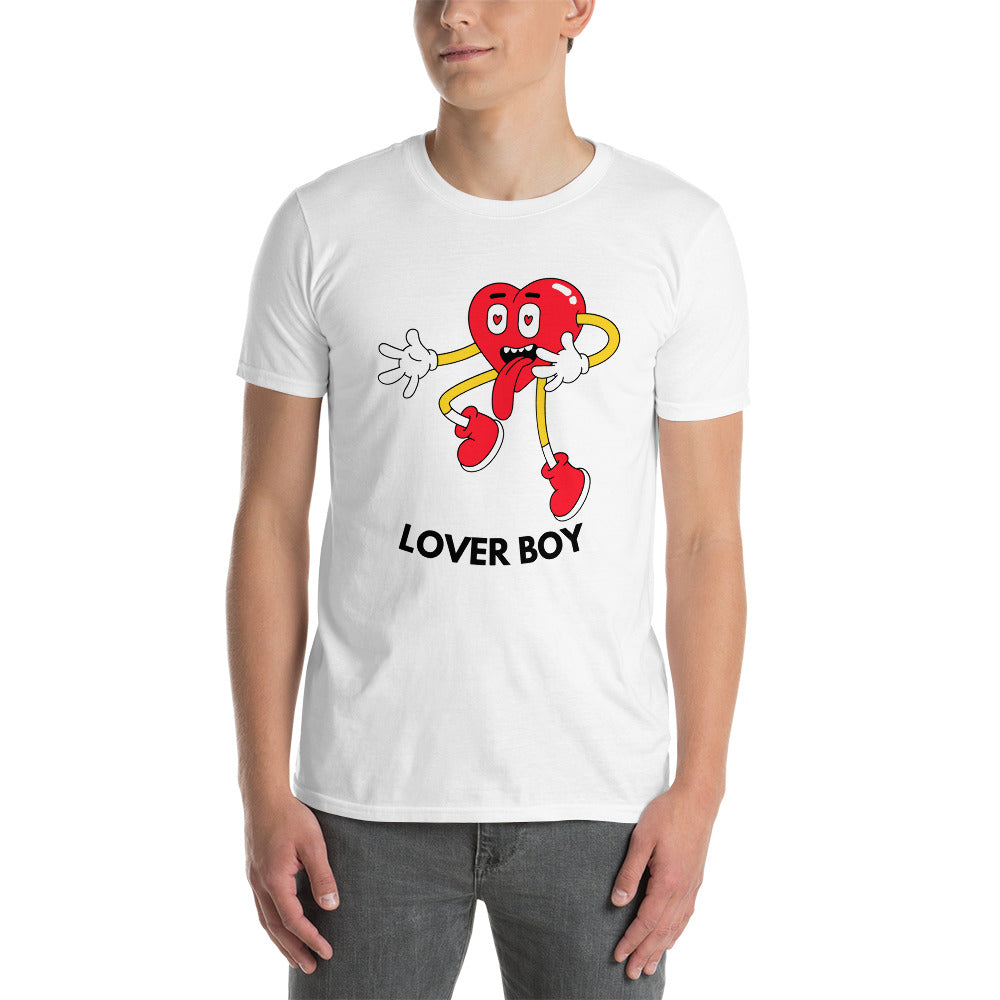 LOVERBOY Heart SOFT Short-Sleeve Unisex T-Shirt