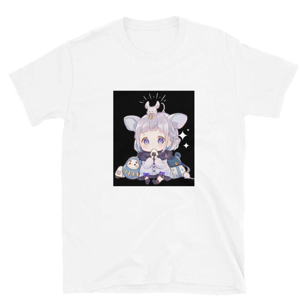 Cute anime girl Short-Sleeve SOFT Unisex T-Shirt