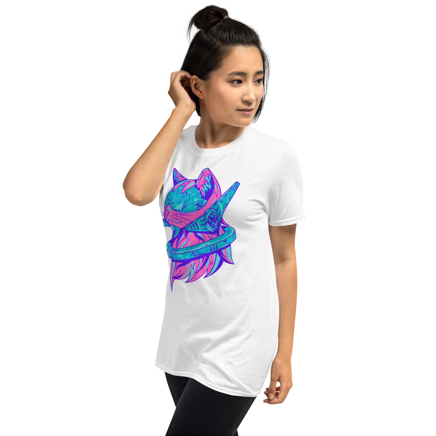 LIMITED EDITION Cyborg Cat SOFT Short-Sleeve Unisex T-Shirt