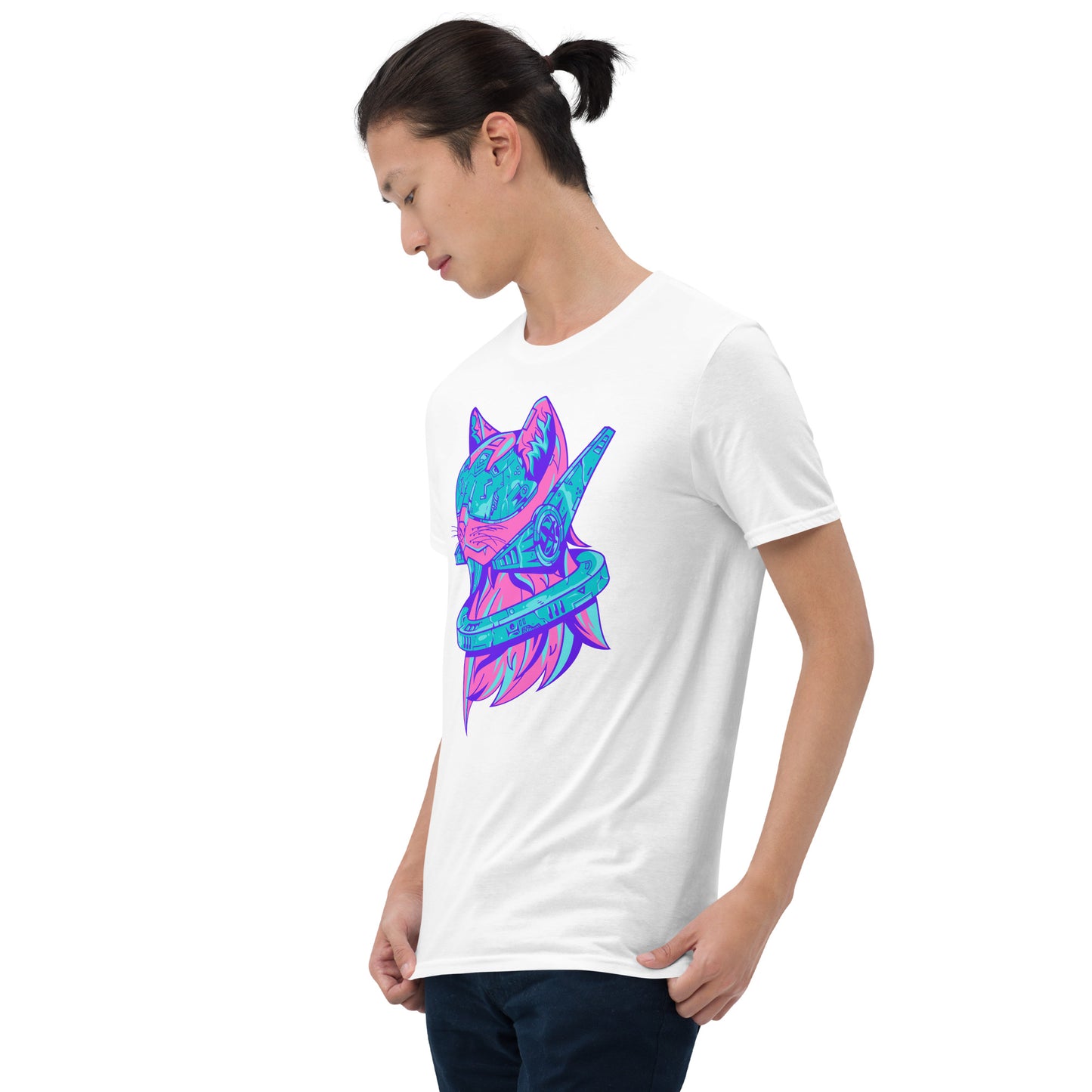 LIMITED EDITION Cyborg Cat SOFT Short-Sleeve Unisex T-Shirt