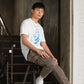 Blue Skateboard Ghost Short-Sleeve SOFT Unisex T-Shirt