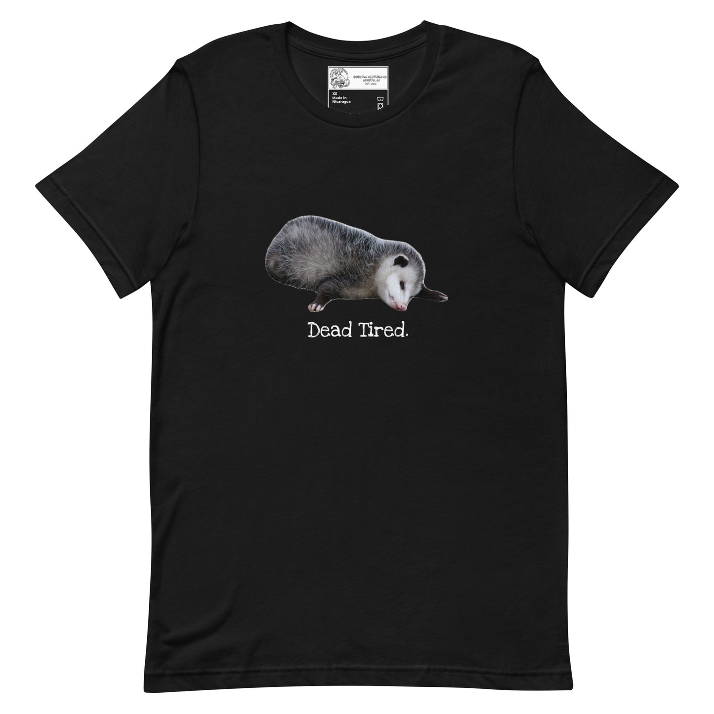 Dead Tired Possum SOFT STYLE Unisex t-shirt