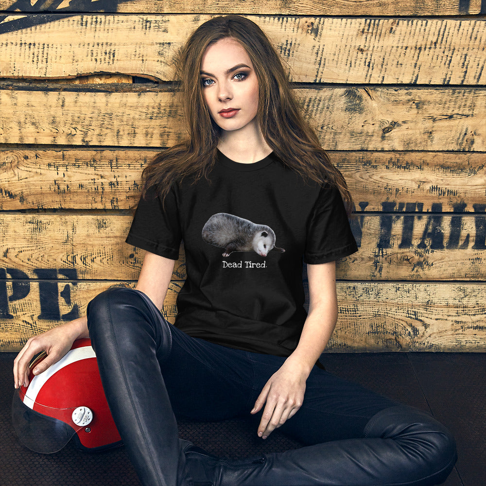 Dead Tired Possum SOFT STYLE Unisex t-shirt