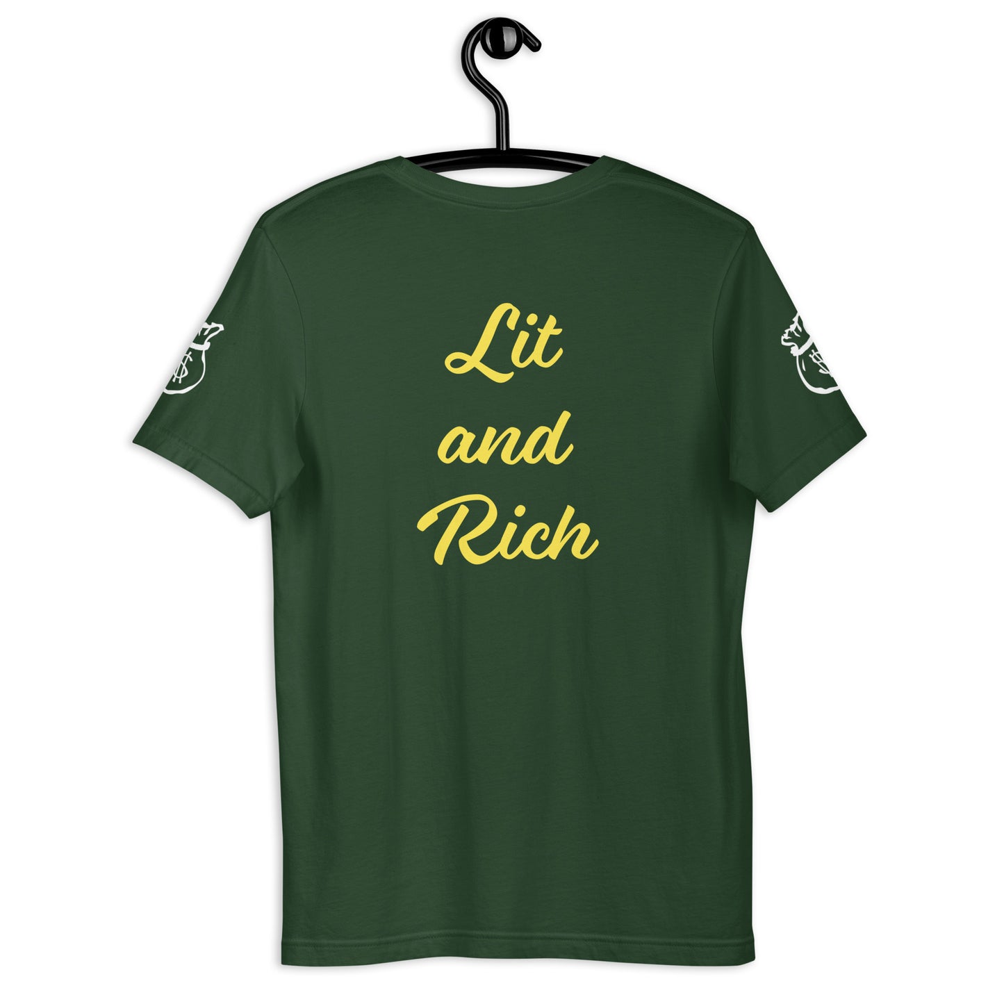 Lit and Rich Cash Smoke SOFT STYLE Unisex t-shirt