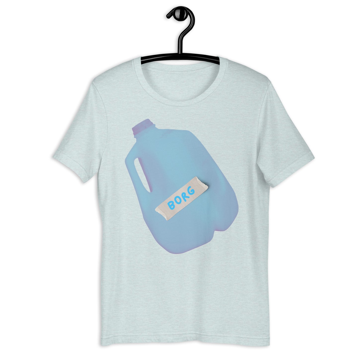 Blue BORG Drink Blackout Rage Gallon SOFT STYLE Unisex t-shirt