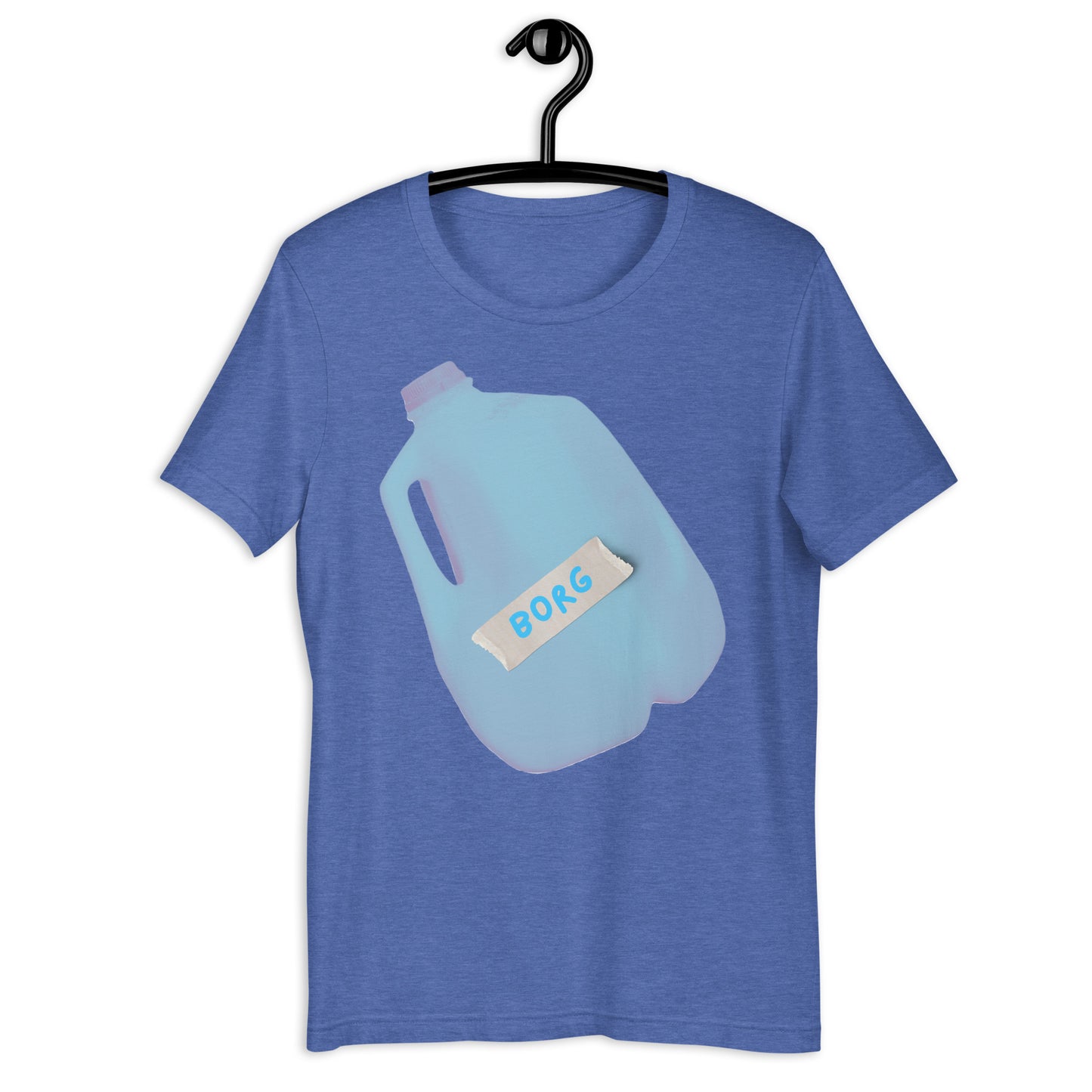 Blue BORG Drink Blackout Rage Gallon SOFT STYLE Unisex t-shirt