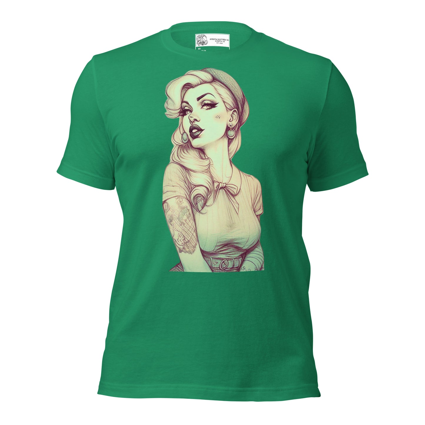 Sexy Pin-up Girl #1 SOFT STYLE Unisex t-shirt