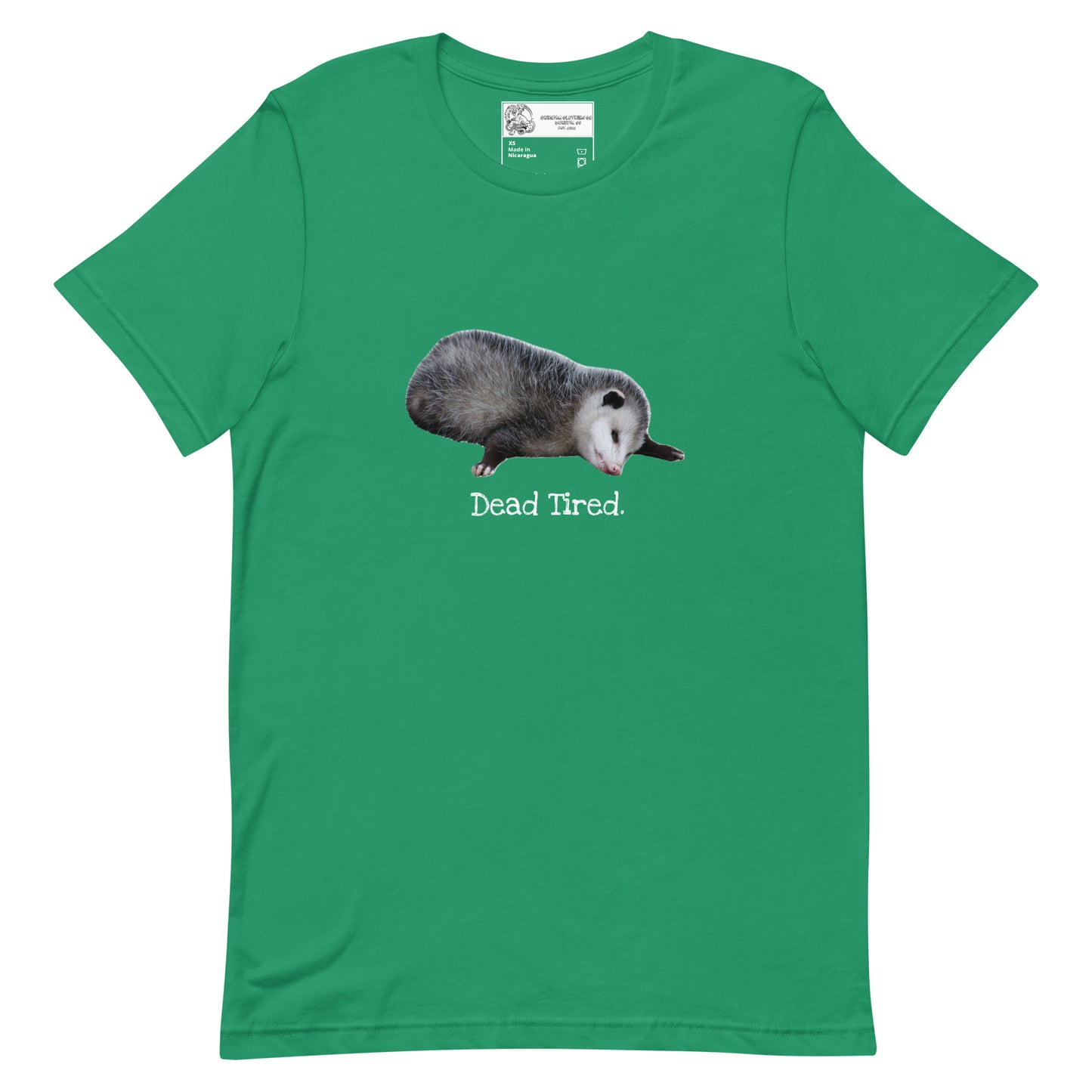 Dead Tired Possum SOFT STYLE Unisex t-shirt