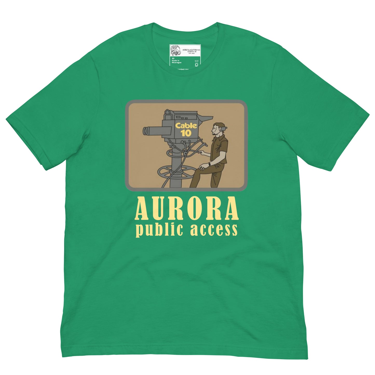 Aurora Public Access Wayne's World Inspired SOFT STYLE Unisex t-shirt