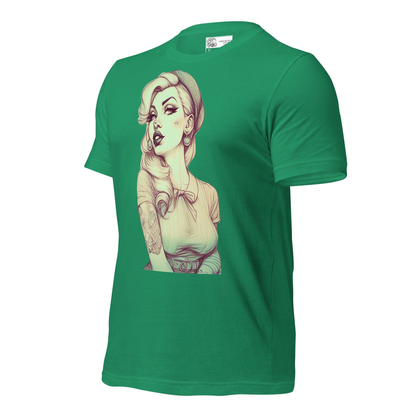 Sexy Pin-up Girl #1 SOFT STYLE Unisex t-shirt