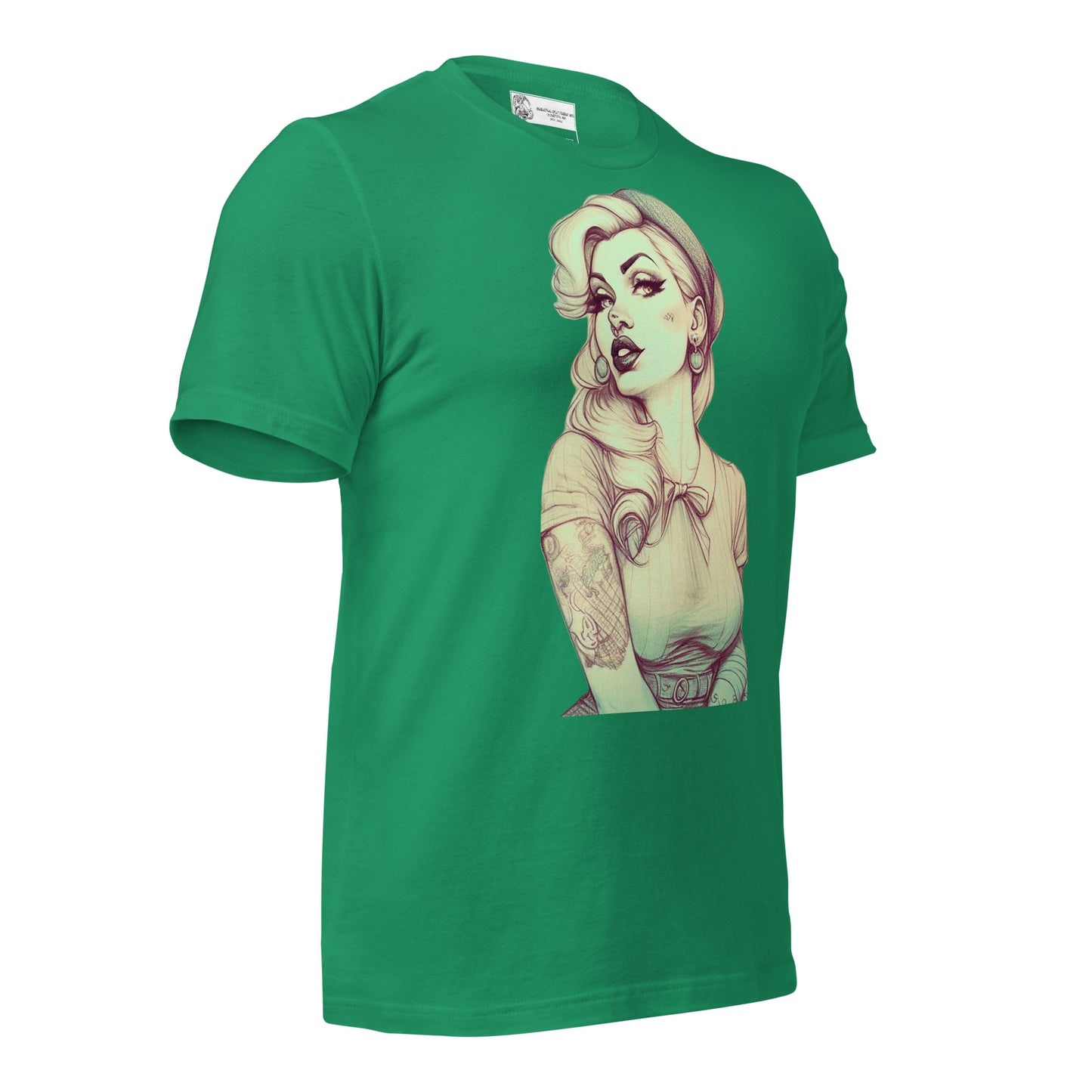 Sexy Pin-up Girl #1 SOFT STYLE Unisex t-shirt