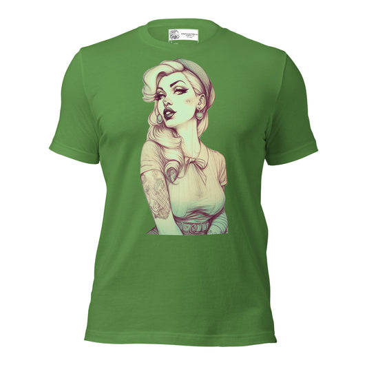 Sexy Pin-up Girl #1 SOFT STYLE Unisex t-shirt