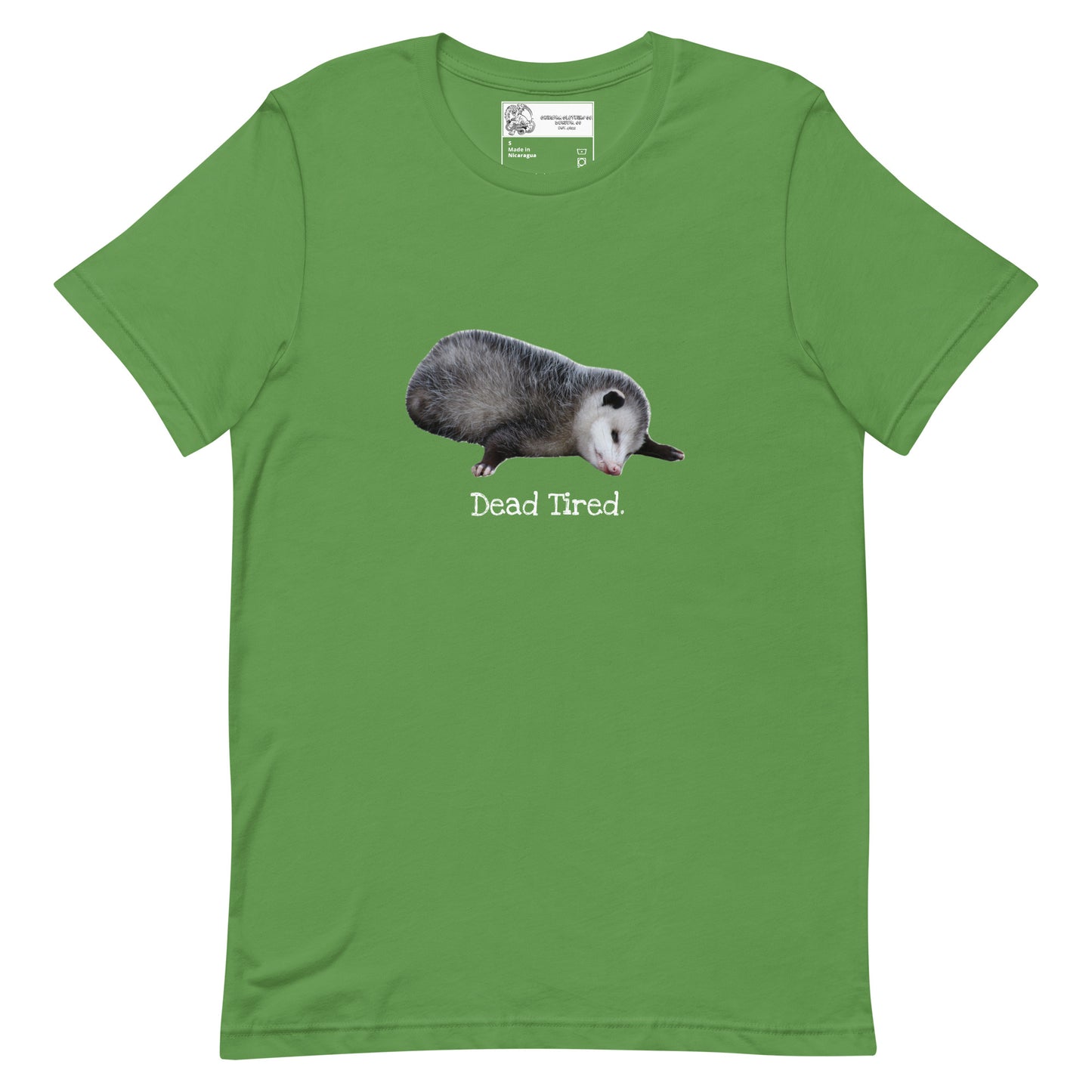 Dead Tired Possum SOFT STYLE Unisex t-shirt