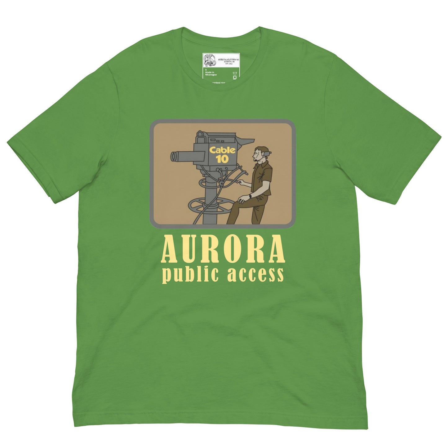 Aurora Public Access Wayne's World Inspired SOFT STYLE Unisex t-shirt