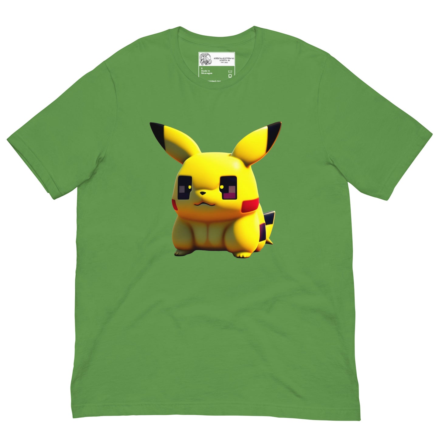 Minecraft style Pikachu SOFT STYLE Unisex t-shirt