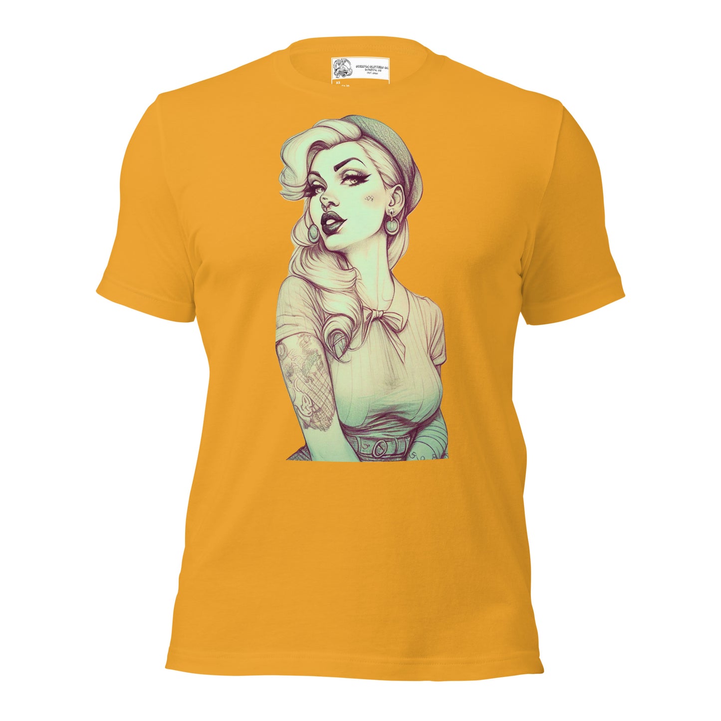 Sexy Pin-up Girl #1 SOFT STYLE Unisex t-shirt