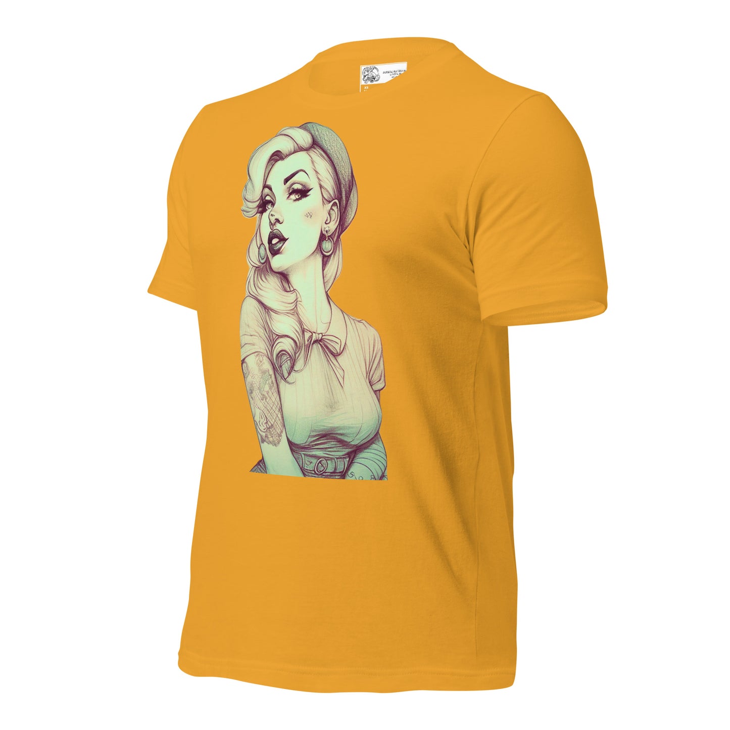 Sexy Pin-up Girl #1 SOFT STYLE Unisex t-shirt