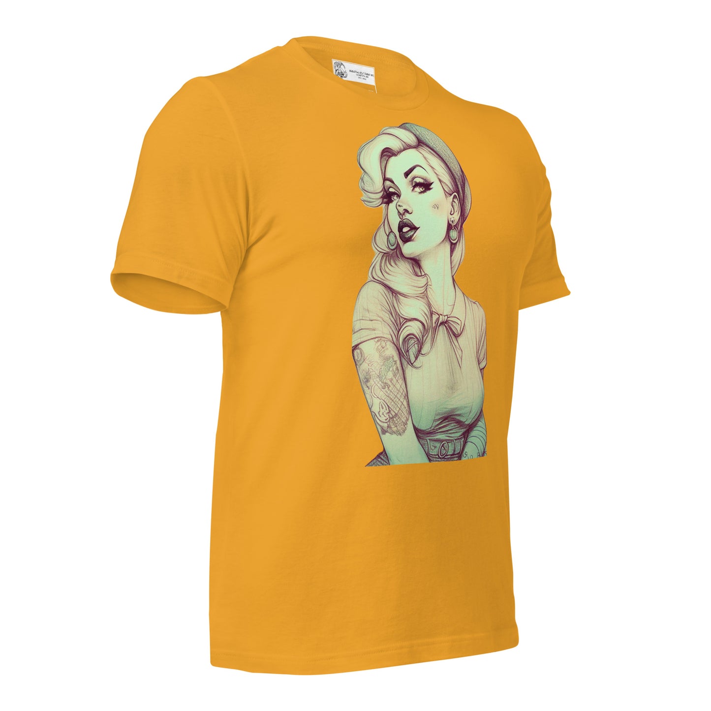 Sexy Pin-up Girl #1 SOFT STYLE Unisex t-shirt