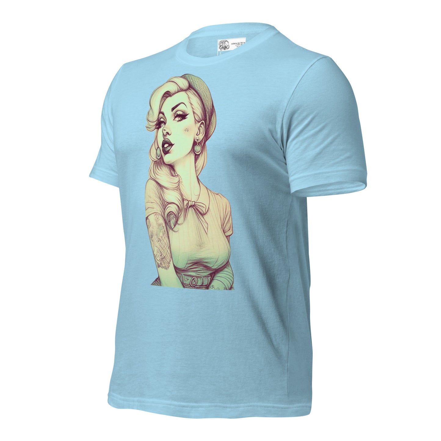 Sexy Pin-up Girl #1 SOFT STYLE Unisex t-shirt