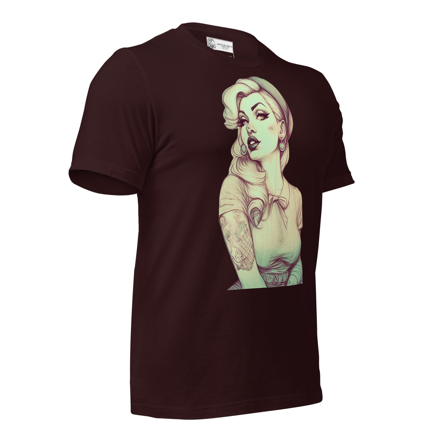 Sexy Pin-up Girl #1 SOFT STYLE Unisex t-shirt