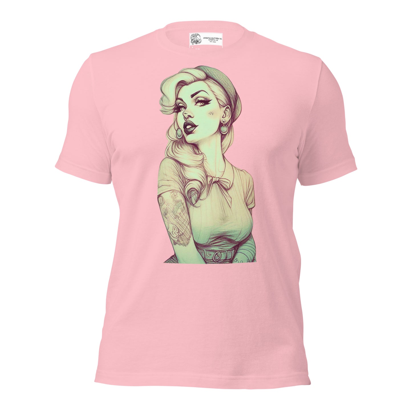 Sexy Pin-up Girl #1 SOFT STYLE Unisex t-shirt