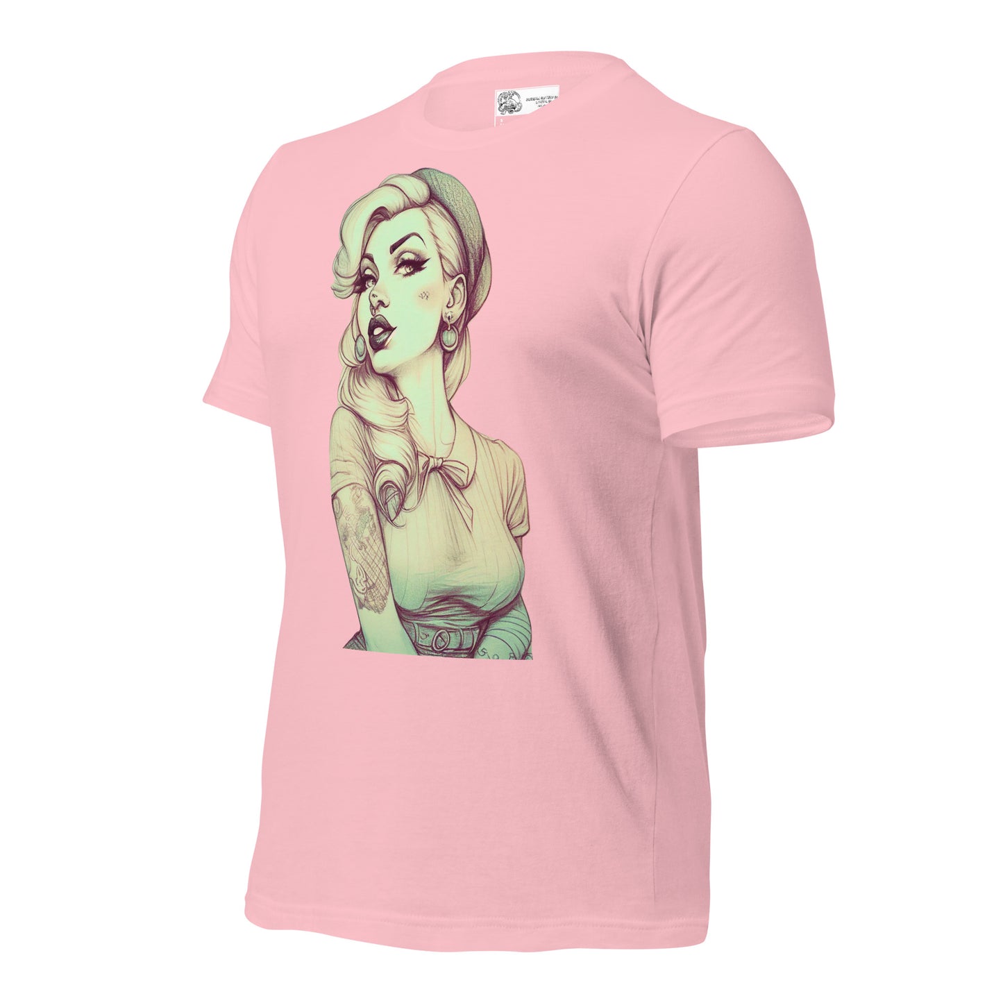 Sexy Pin-up Girl #1 SOFT STYLE Unisex t-shirt