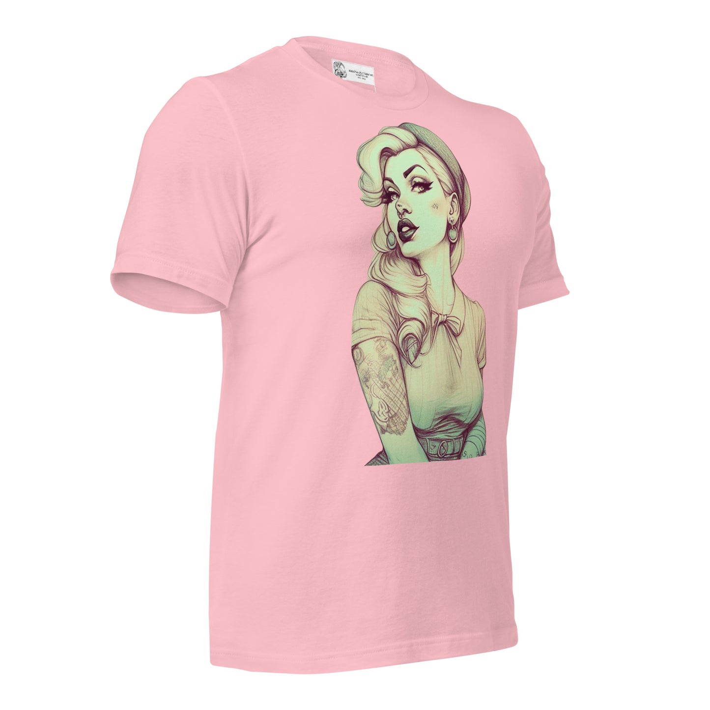 Sexy Pin-up Girl #1 SOFT STYLE Unisex t-shirt